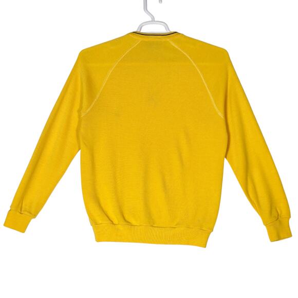 VTG‎ Pierre Sangan Sportz Sweater Mens L Knit V-Neck Retro Sport Ivy League Prep - Picture 3 of 8